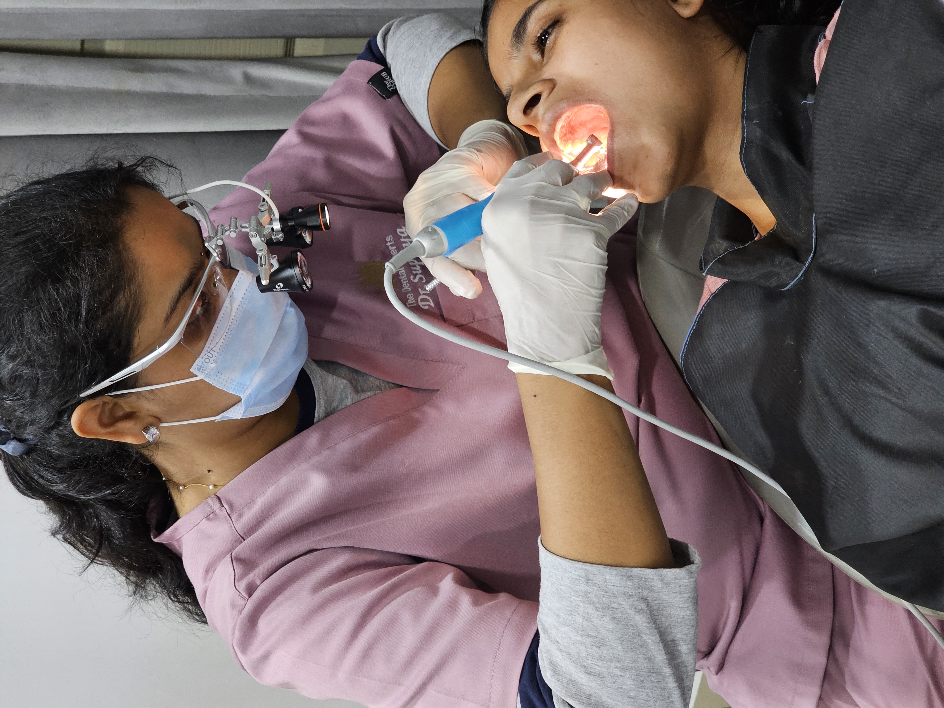 A bright, healthy smile after treatment